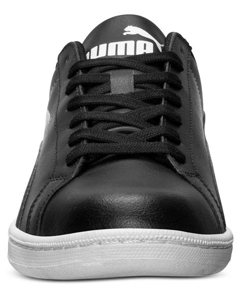 casual leather sneakers for men.